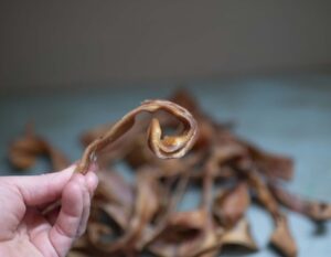 Dehydrated Pig Ear Strips